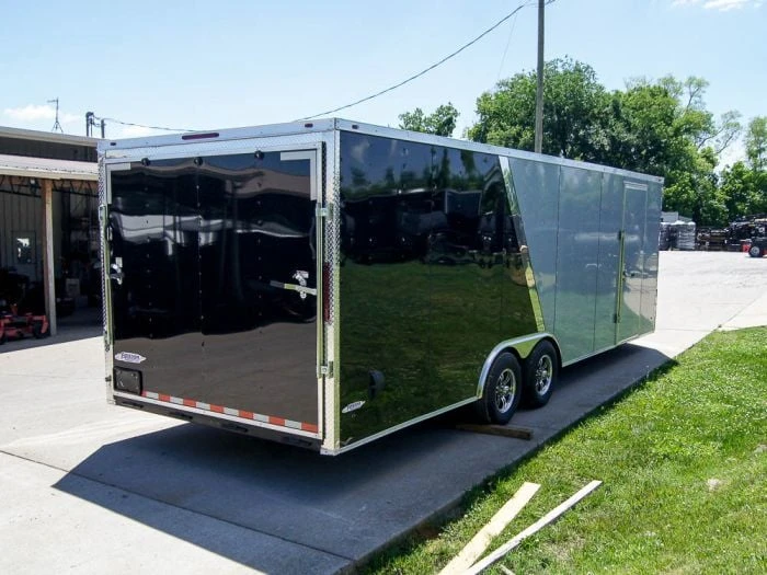 SLE Enclosed Trailers 8.5x24 Two Tone-Black/Silver Enclosed Trailer (2) 5200lb Axle Storage 8 SLE Enclosed Trailers 8.5x24 Two Tone-Black/Silver Enclosed Trailer (2) 5200lb Axle Storage - Image 6