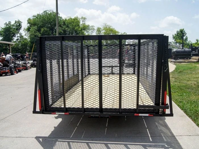 SLE Utility Trailers 6.4x16 Utility Trailer Straight Deck With 4ft Mesh Sides Tandem Axle 7 SLE Utility Trailers 6.4x16 Utility Trailer Straight Deck With 4ft Mesh Sides Tandem Axle - Image 5