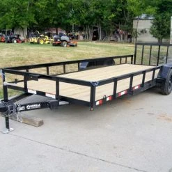 SLE Utility Trailers 7x20 Dovetail Utility Trailer (2) 3500lb Axles