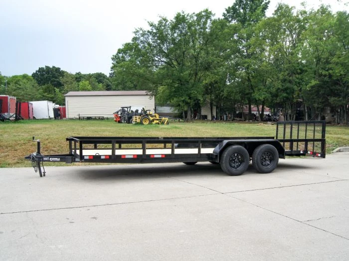 SLE Utility Trailers 6.4x20 Dovetail Utility Trailer (2) 3500lb Axles 5 SLE Utility Trailers 6.4x20 Dovetail Utility Trailer (2) 3500lb Axles - Image 3