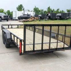 SLE Utility Trailers 6.4x20 Dovetail Utility Trailer (2) 3500lb Axles 13 SLE Utility Trailers 6.4x20 Dovetail Utility Trailer (2) 3500lb Axles -SLE Equipment shop dsc08148 2