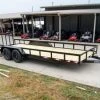 SLE Utility Trailers 6.4x20 Dovetail Utility Trailer (2) 3500lb Axles -SLE Equipment shop dsc08153 2