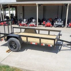 SLE Utility Trailers 5x10 Dovetail Utility Trailer 3500lb Axle