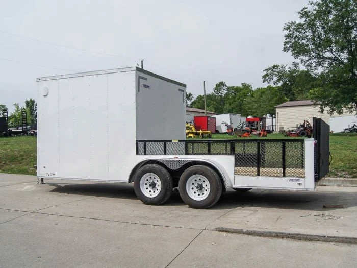 SLE Utility Trailers 7x18 Hybrid Enclosed Trailer With Side Door (2) 5,200lb Axles Storage 5 SLE Utility Trailers 7x18 Hybrid Enclosed Trailer With Side Door (2) 5,200lb Axles Storage - Image 3