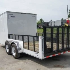 SLE Utility Trailers 7x18 Hybrid Enclosed Trailer With Side Door (2) 5,200lb Axles Storage 11 SLE Utility Trailers 7x18 Hybrid Enclosed Trailer With Side Door (2) 5,200lb Axles Storage -SLE Equipment shop dsc08355 1