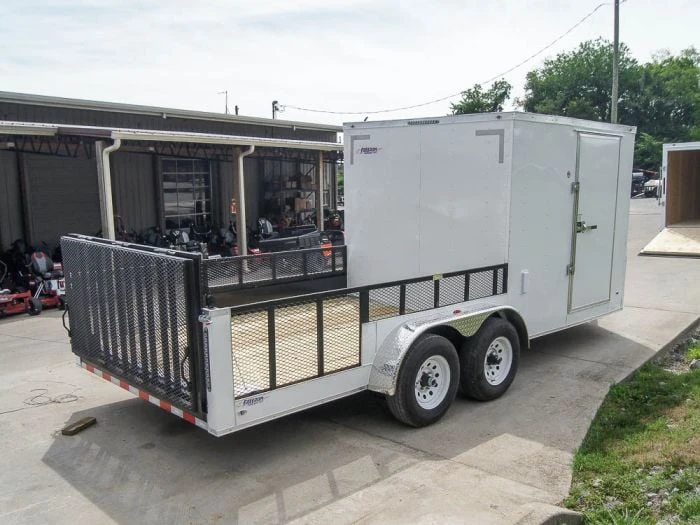 SLE Utility Trailers 7x18 Hybrid Enclosed Trailer With Side Door (2) 5,200lb Axles Storage 8 SLE Utility Trailers 7x18 Hybrid Enclosed Trailer With Side Door (2) 5,200lb Axles Storage - Image 6