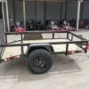 SLE Utility Trailers 5x8 Dovetail Utility Trailer Single 3,500lb Axle -SLE Equipment shop dsc08374 2