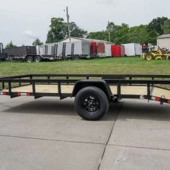 SLE Utility Trailers Utility Trailer 6.4'x14' Dovetail With Gate 11 SLE Utility Trailers Utility Trailer 6.4'x14' Dovetail With Gate -SLE Equipment shop dsc08388 2