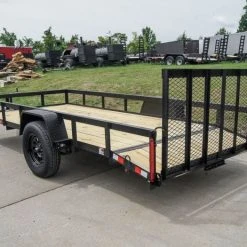 SLE Utility Trailers Utility Trailer 6.4'x14' Dovetail With Gate 13 SLE Utility Trailers Utility Trailer 6.4'x14' Dovetail With Gate -SLE Equipment shop dsc08389