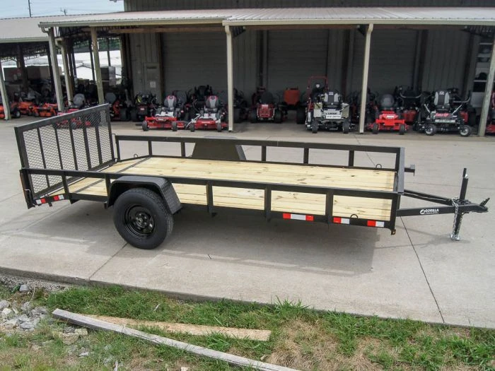 SLE Utility Trailers Utility Trailer 6.4'x14' Dovetail With Gate 4 SLE Utility Trailers Utility Trailer 6.4'x14' Dovetail With Gate - Image 2