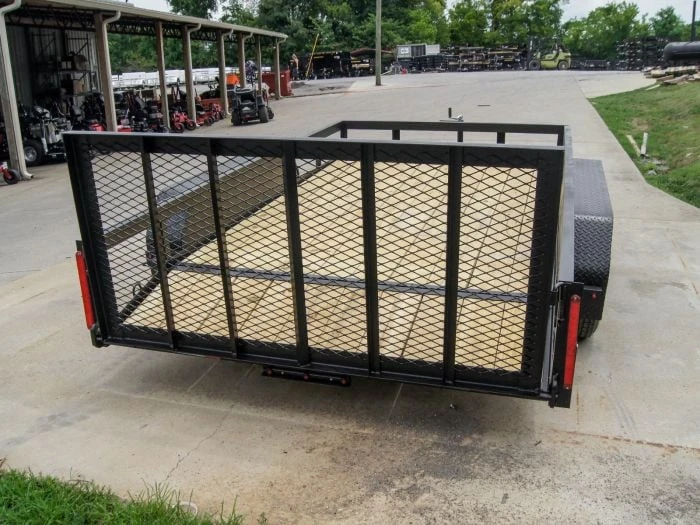 SLE Utility Trailers 6.4' X 12' Tandem Axle Dovetail Utility Trailer With Gate & Lights 6 SLE Utility Trailers 6.4' X 12' Tandem Axle Dovetail Utility Trailer With Gate & Lights - Image 4