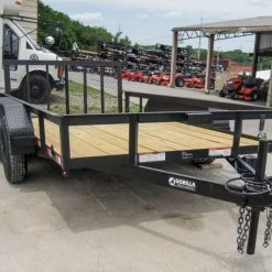 SLE Utility Trailers 6.4' X 12' Tandem Axle Dovetail Utility Trailer With Gate & Lights 12 SLE Utility Trailers 6.4' X 12' Tandem Axle Dovetail Utility Trailer With Gate & Lights -SLE Equipment shop dsc08423 1