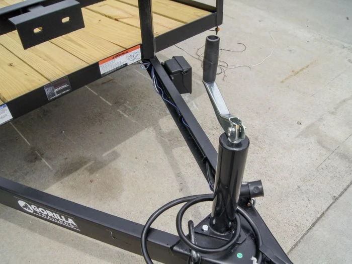 SLE Utility Trailers 6.4' X 12' Tandem Axle Dovetail Utility Trailer With Gate & Lights 8 SLE Utility Trailers 6.4' X 12' Tandem Axle Dovetail Utility Trailer With Gate & Lights - Image 6