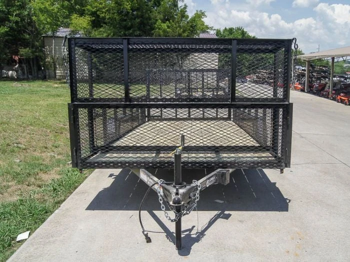 SLE Utility Trailers 7x16 Straight Deck Utility Trailer With Stacked Baskets (2) 3500lb Axle 4 SLE Utility Trailers 7x16 Straight Deck Utility Trailer With Stacked Baskets (2) 3500lb Axle - Image 2