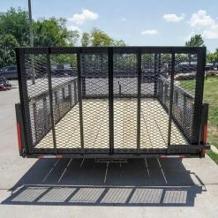 SLE Utility Trailers 7x16 Straight Deck Utility Trailer With Stacked Baskets (2) 3500lb Axle 12 SLE Utility Trailers 7x16 Straight Deck Utility Trailer With Stacked Baskets (2) 3500lb Axle -SLE Equipment shop dsc08628 1