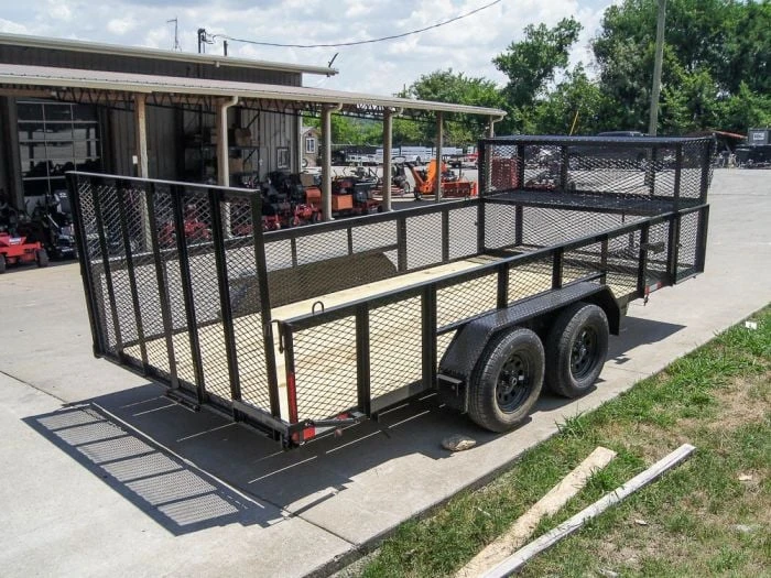 SLE Utility Trailers 7x16 Straight Deck Utility Trailer With Stacked Baskets (2) 3500lb Axle 8 SLE Utility Trailers 7x16 Straight Deck Utility Trailer With Stacked Baskets (2) 3500lb Axle - Image 6