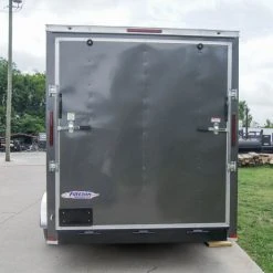 SLE Enclosed Trailers 7x12 Charcoal V-Nose Custom Enclosed Trailer 3500lb Axle With Brake Storage 12 SLE Enclosed Trailers 7x12 Charcoal V-Nose Custom Enclosed Trailer 3500lb Axle With Brake Storage -SLE Equipment shop dsc08738