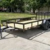 SLE Utility Trailers 7x14 Dovetail Utility Trailer (2) 3500lb Axles -SLE Equipment shop dsc08961 1