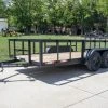 SLE Utility Trailers 6.4x14 Utility Trailer With 2ft Side Railing (2) 3500lb Axles -SLE Equipment shop dsc09084 1