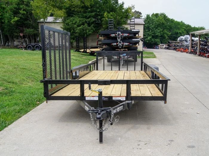 SLE Utility Trailers 7' X 20' Tandem Axle Dovetail Utility Trailer With Side Gate 4 SLE Utility Trailers 7' X 20' Tandem Axle Dovetail Utility Trailer With Side Gate - Image 2
