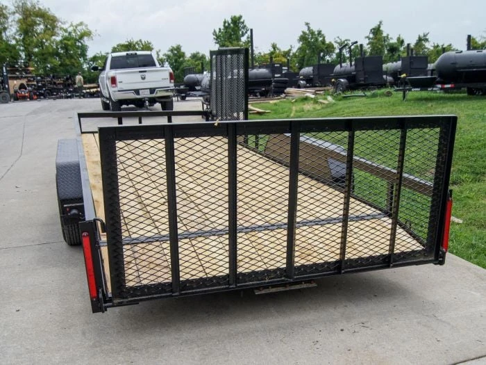 SLE Utility Trailers 7' X 20' Tandem Axle Dovetail Utility Trailer With Side Gate 6 SLE Utility Trailers 7' X 20' Tandem Axle Dovetail Utility Trailer With Side Gate - Image 4