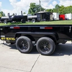 SLE Dump Trailers 5x10 Hydraulic Dump Trailer With 2ft Sides (2) 3500lb Axles -SLE Equipment shop dsc09706 1