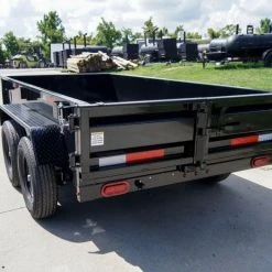 SLE Dump Trailers 5x10 Hydraulic Dump Trailer With 2ft Sides (2) 3500lb Axles -SLE Equipment shop dsc09707 1