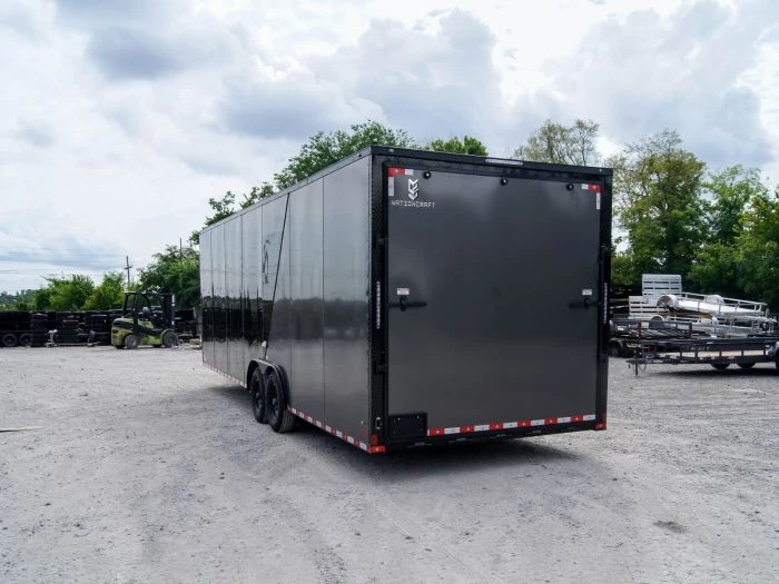 SLE Enclosed Trailers 8.5x28 Charcoal/Black Enclosed Trailer With Blackout Pkg (2) 7K Axles Storage 7 SLE Enclosed Trailers 8.5x28 Charcoal/Black Enclosed Trailer With Blackout Pkg (2) 7K Axles Storage - Image 5