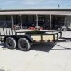 SLE Utility Trailers 6.4x12 Straight Deck Utility Trailer (2) 3,500lb Axles With Brakes -SLE Equipment shop dsc09988