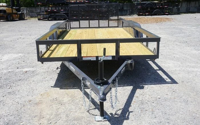 SLE Utility Trailers 6.4x14 Grey Dovetail Utility Trailer (2) 3,500 Lb Axles 5 SLE Utility Trailers 6.4x14 Grey Dovetail Utility Trailer (2) 3,500 Lb Axles - Image 3