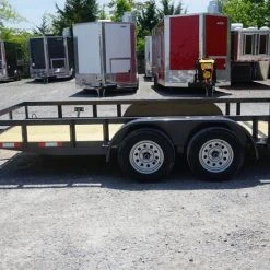 SLE Utility Trailers 6.4x14 Grey Dovetail Utility Trailer (2) 3,500 Lb Axles 11 SLE Utility Trailers 6.4x14 Grey Dovetail Utility Trailer (2) 3,500 Lb Axles -SLE Equipment shop grey6x14tan4