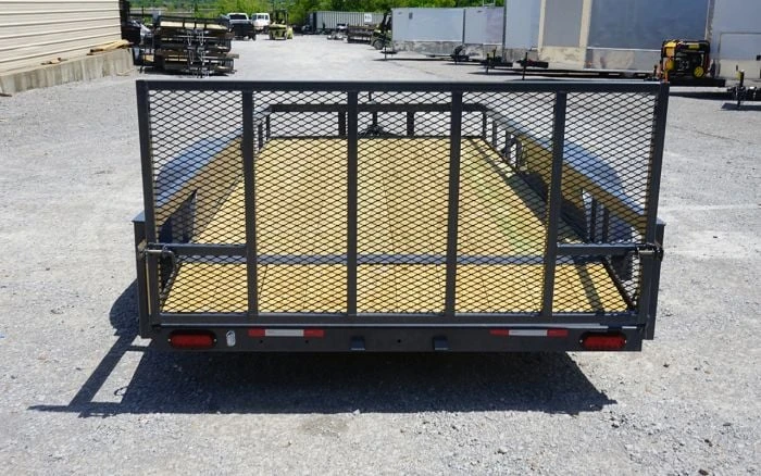 SLE Utility Trailers 6.4x14 Grey Dovetail Utility Trailer (2) 3,500 Lb Axles 8 SLE Utility Trailers 6.4x14 Grey Dovetail Utility Trailer (2) 3,500 Lb Axles - Image 6