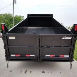 SLE Dump Trailers Gooseneck Dump Trailer 7' X 16' Hydraulic 3 Ft Sides Mulch -SLE Equipment shop img 20190510 154359648 hdr