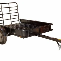 DK2 MMT4X6 Multi-Purpose 4' X 6' Steel Utility Trailer -SLE Equipment shop mmt4x6 dk2 utility trailer hitch mounted 1 2