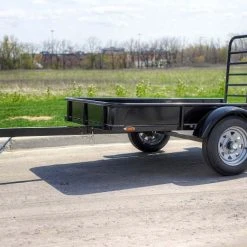 DK2 MMT4X6 Multi-Purpose 4' X 6' Steel Utility Trailer -SLE Equipment shop mmt4x6 trailer 1 1