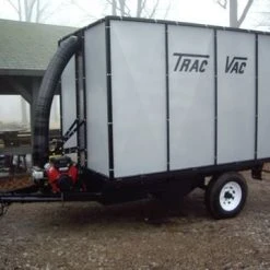 Trac Vac Model 288 Leaf Trailer With 11HP Briggs