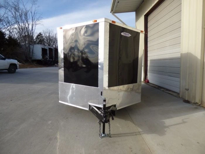 SLE Enclosed Trailers Enclosed Trailer 8.5'x12' Black - V-Nose Equipment Hauler Storage 8 SLE Enclosed Trailers Enclosed Trailer 8.5'x12' Black - V-Nose Equipment Hauler Storage - Image 6