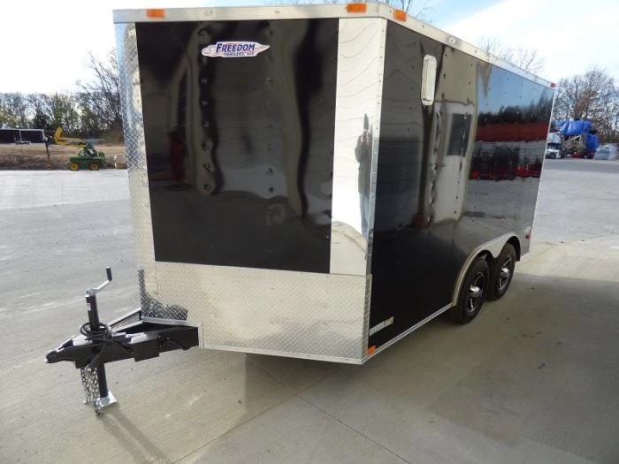 SLE Enclosed Trailers Enclosed Trailer 8.5'x12' Black - V-Nose Equipment Hauler Storage 7 SLE Enclosed Trailers Enclosed Trailer 8.5'x12' Black - V-Nose Equipment Hauler Storage - Image 5