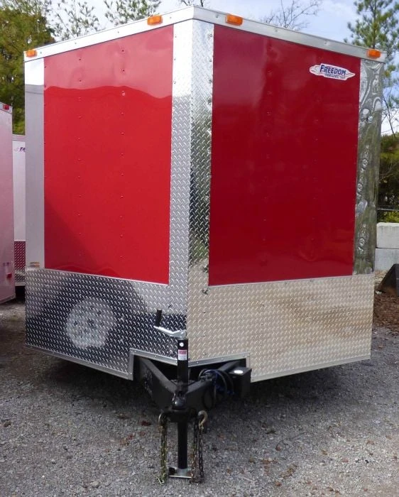 SLE Enclosed Trailers Enclosed Trailer 8.5'x24' Red & Black Equipment Hauler Storage 7 SLE Enclosed Trailers Enclosed Trailer 8.5'x24' Red & Black Equipment Hauler Storage - Image 5