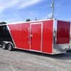 SLE Enclosed Trailers Enclosed Trailer 8.5'x24' Red & Black Equipment Hauler Storage 2 SLE Enclosed Trailers Enclosed Trailer 8.5'x24' Red & Black Equipment Hauler Storage -SLE Equipment shop p1190055