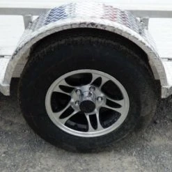 SLE Utility Trailers 6.4' X 10' All Aluminum Utility Trailer 3500 Lb Axle -SLE Equipment shop p1270111edited