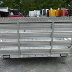 SLE Utility Trailers 6.4' X 10' All Aluminum Utility Trailer 3500 Lb Axle -SLE Equipment shop p1270113edited