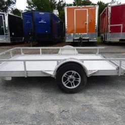 SLE Utility Trailers 6.4' X 10' All Aluminum Utility Trailer 3500 Lb Axle -SLE Equipment shop p1270119edited