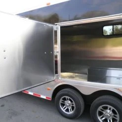 SLE Enclosed Trailers Enclosed Trailer 8.5'x28' Black - Car Equipment Hauler Storage 13 SLE Enclosed Trailers Enclosed Trailer 8.5'x28' Black - Car Equipment Hauler Storage -SLE Equipment shop p4130045 1 1