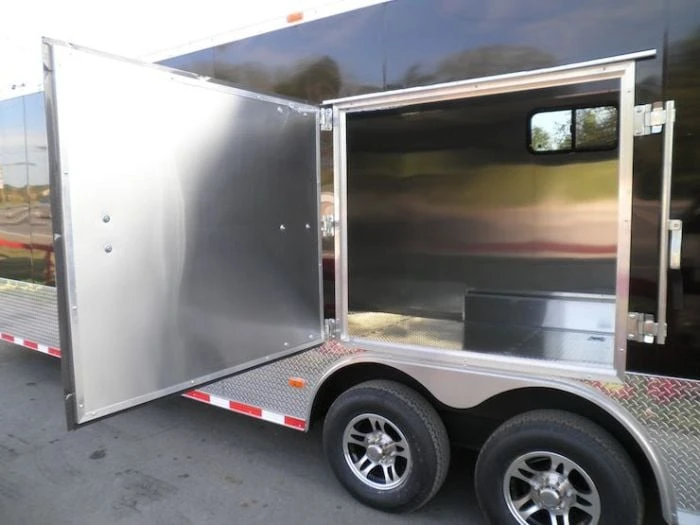 SLE Enclosed Trailers Enclosed Trailer 8.5'x28' Black - Car Equipment Hauler Storage 8 SLE Enclosed Trailers Enclosed Trailer 8.5'x28' Black - Car Equipment Hauler Storage - Image 6