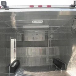 SLE Enclosed Trailers Enclosed Trailer 8.5'x24' Red - ATV Car Bike Equipment Hauler Storage -SLE Equipment shop p5110017