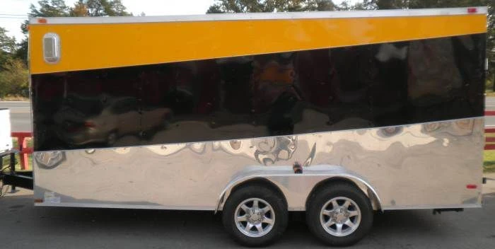 SLE Enclosed Trailers Enclosed Trailer 7'x16' - Equipment Car Motorcycle Hauler Storage 3 SLE Enclosed Trailers Enclosed Trailer 7'x16' - Equipment Car Motorcycle Hauler Storage
