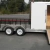 SLE Enclosed Trailers Enclosed Utility Hybrid Trailer 7'x20' - Lawn Mower Equipment Hauler Storage -SLE Equipment shop pb010021