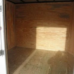 SLE Enclosed Trailers Enclosed Utility Hybrid Trailer 7'x20' - Lawn Mower Equipment Hauler Storage -SLE Equipment shop pb010025