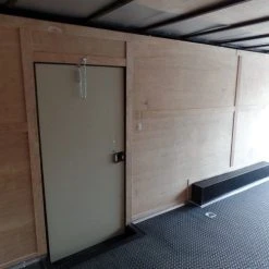 SLE Enclosed Trailers Enclosed Trailer 8.5' X 20' Charcoal Grey Storage -SLE Equipment shop sam 2752 1